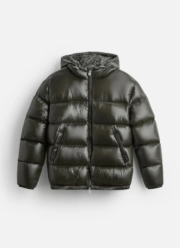 100% Feather Down Puffer Jacket