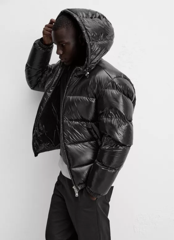 100% Feather Down Puffer Jacket