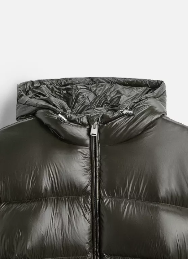 100% Feather Down Puffer Jacket